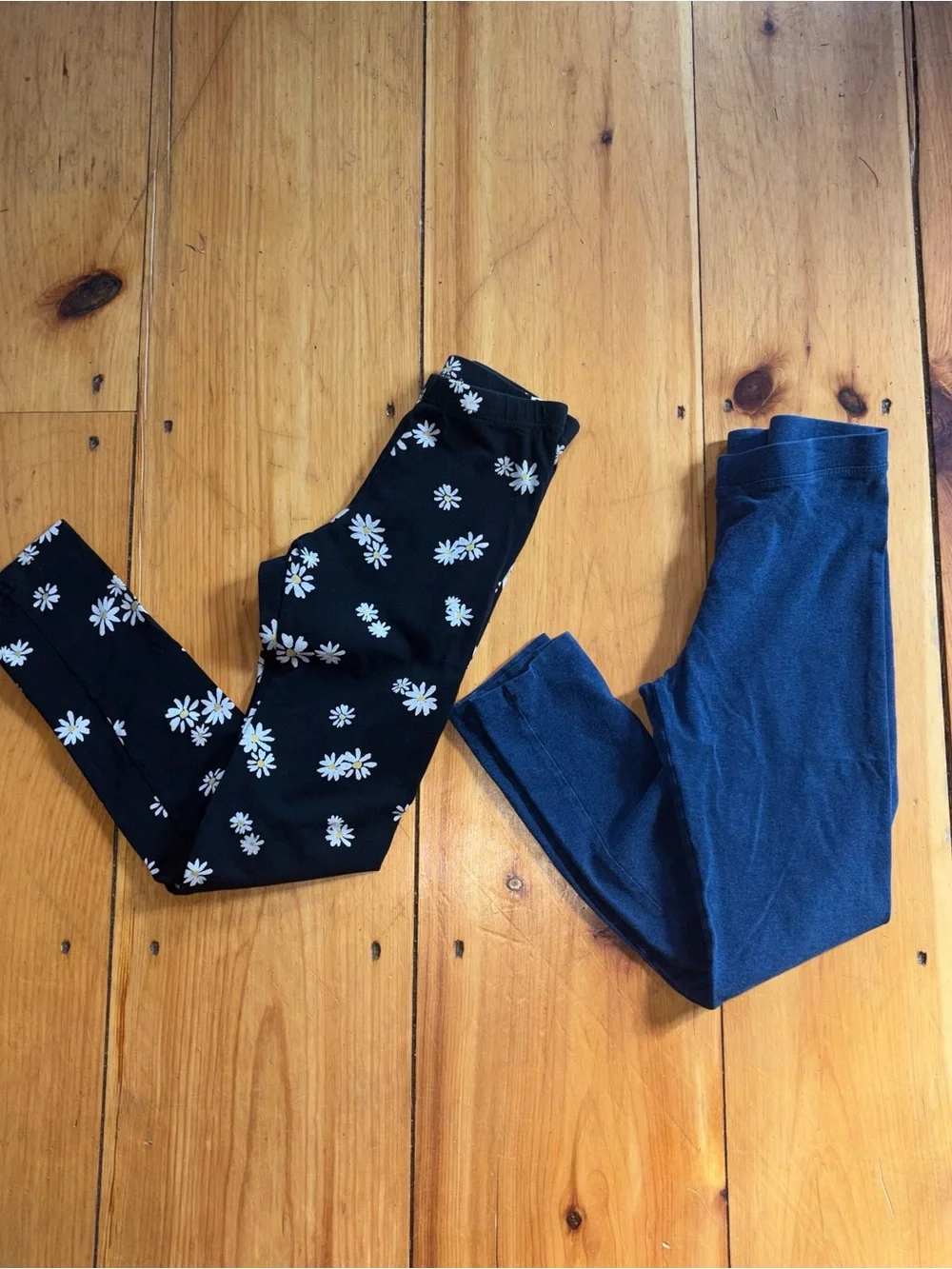 Girls Leggings Bundle Size L 10-12 Old Navy + Amazon Essentials